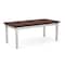 Lesro Lenox Steel Coffee Table, Cocoa Walnut LS0840 - alternate 2